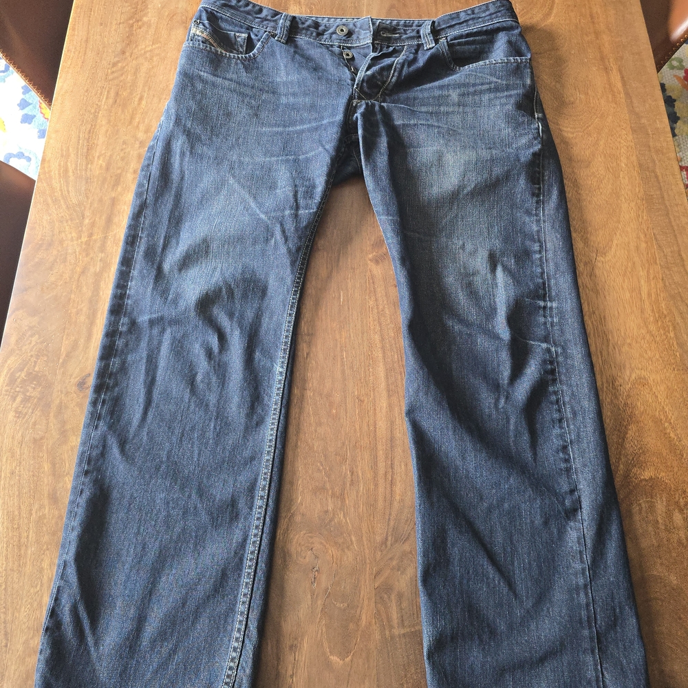 Y2K Diesel Larkee Jeans 34x30 0088z